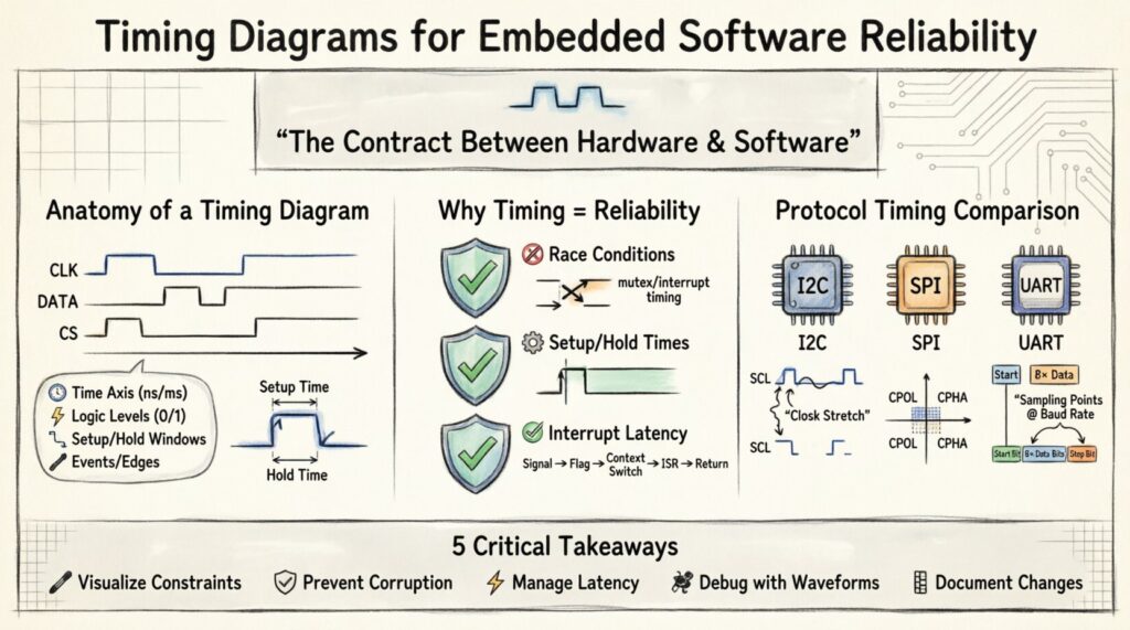 Diagrammes de timing expliqués : pourquoi ils sont essentiels pour la fiabilité du logiciel embarqué
