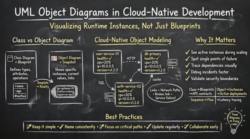 Diagrammes d’objets UML dans le développement cloud-natif Diagrammes d’objets UML dans le développement cloud-natif