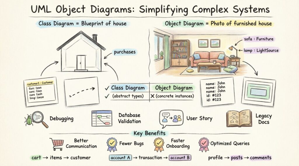 Simplification des systèmes complexes à l’aide des diagrammes d’objets UML Simplification des systèmes complexes à l’aide des diagrammes d’objets UML