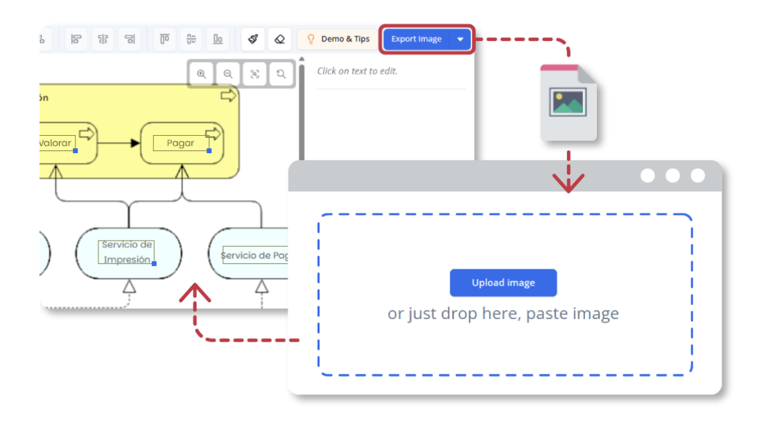 The Save Changes for Future Re-Editing feature - Visual Paradigm Online