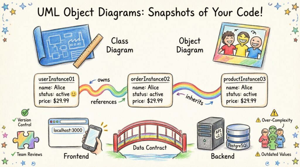 Building Effective UML Object Diagrams for Full-Stack Teams